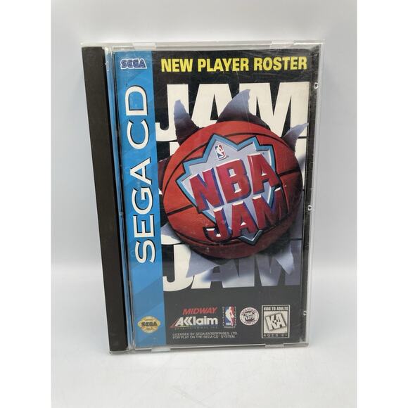 NBA Jam (Sega CD, 1994) CIB - Picture 1 of 7